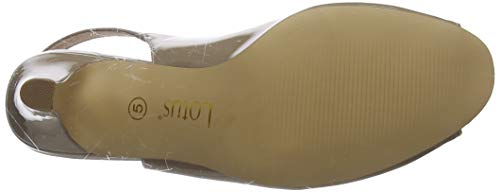 Lotus Zaria, Zapatos con Tira de Tobillo Mujer, Beige (Dk Nude DC), 40 EU