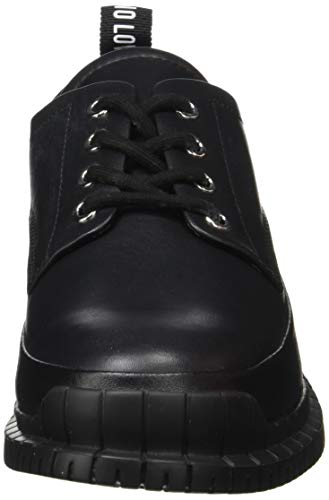 Love Moschino JA10273G0BJA0, Oxford Mujer, Negro, 37 EU