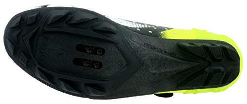 Luck Extreme 3.0 MTB Zapatillas de Ciclismo, Adultos Unisex, Amarillo, 43 EU
