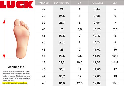 LUCK Zapatillas de Ciclismo Predator 18.0,con Suela de EVA Ideal para Poder adaptarte a Cualquier Terreno y disciplina Deportiva. (40 EU, Amarillo)