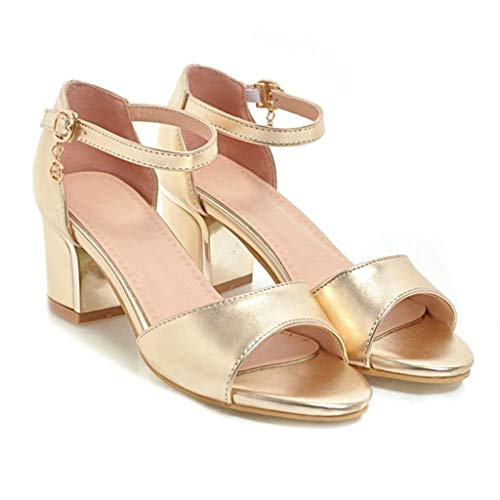 Luckycat Sandalias Punta Cerrada para Mujer Sandalias con Correa de Tobillo para Mujer Sandalia con Pulsera para Mujer Zapatos de Playa y Piscina para Mujer Sandalias Mujer Arco Tacón Alto