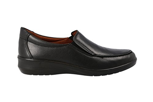 Luisetti 0302, Zapatos de Trabajo Mujer, Negro (Negro 000), 37 EU