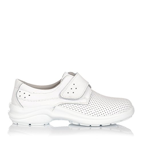 LUISETTI Berlin 0025 Zapato Sanitario Y HOSTELERIA Unisex-Adulto Blanco 40