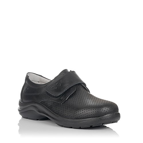 LUISETTI Berlin 0025 Zapato Sanitario Y HOSTELERIA Unisex-Adulto Negro 38