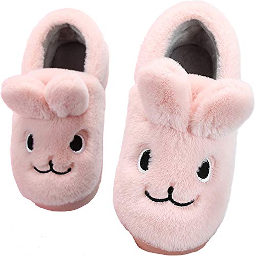 Lvptsh Zapatillas de Estar por Casa para Niña Invierno Caliente Pantuflas Antideslizante Niño Cálidode Slippers Casa