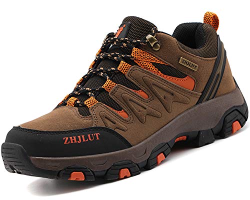 Lvptsh Zapatillas de Trekking para Hombre Botas de Montaña Zapatillas de Senderismo Calzado de Trekking Botas de Senderismo Antideslizantes AL Aire Libre Transpirable Sneakers