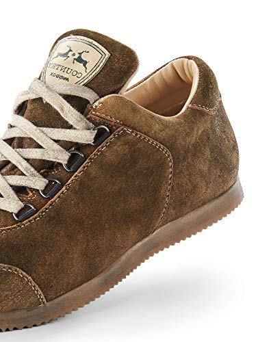 MADDOX Loffeld - Zapatillas para hombre, estilo antiguo, talla 40-48, color Marrón, talla 46 EU