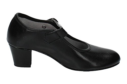 MADE IN SPAIN 15 Zapato DE SEVILLANAS NIÑA Zapatos TACÓN Negro 39