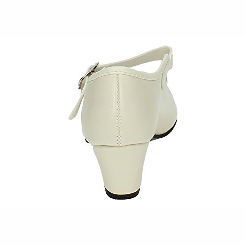 MADE IN SPAIN 15 Zapato Flamenco BEIG NIÑA Zapatos TACÓN BEIG 26