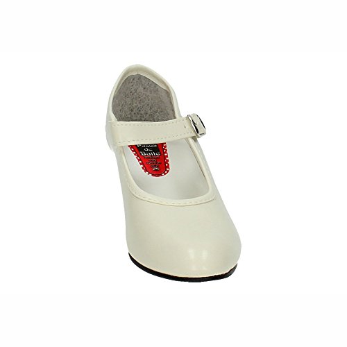 MADE IN SPAIN 15 Zapato Flamenco BEIG NIÑA Zapatos TACÓN BEIG 26