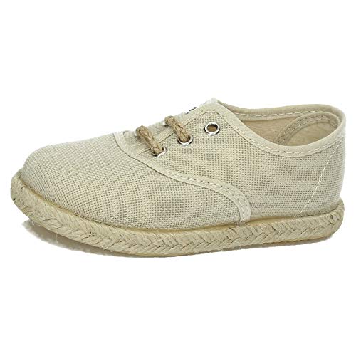 MADE IN SPAIN 260/L ESPARTEÑAS DE Lona NIÑO Zapatillas Hielo 25