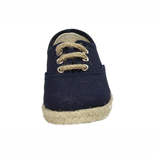 MADE IN SPAIN 260/L ESPARTEÑAS DE Lona NIÑO Zapatillas Marino 27