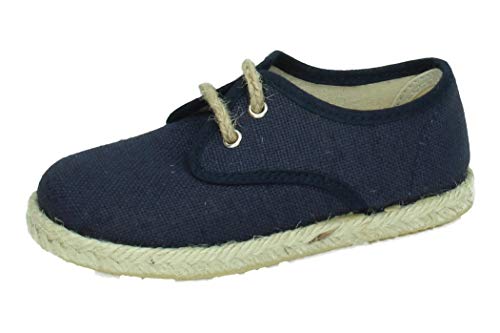 MADE IN SPAIN 267/L ESPARTEÑAS Lona NIÑO Zapatillas Marino 28