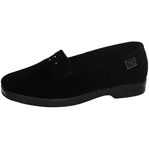 MADE IN SPAIN 502 Alpargatas Invierno SEÑORA Zapatillas Negro 39
