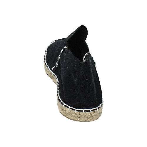 MADE IN SPAIN E Zapatilla Esparto Hombre Zapatillas Negro 44