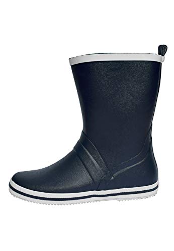 MADSea Cloud Botas de Goma Botas de Agua para Hombre y Mujer Media Caña Azul Oscuro, Color:Azul Oscuro, Tamaño:43 EU