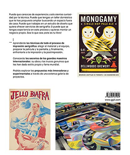 Maestros de la serigrafía Técnicas y secretos de los mejores artistas internacionales de la impresión serigráfica