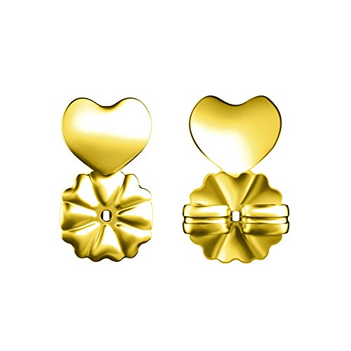 Magic BAX Earring Backs Lifters, 3 Pares de elevadores de Pendiente hipoalergénicos Ajustables para Todos los Pendientes de Poste