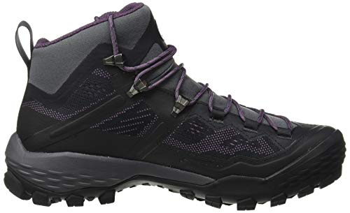 Mammut Bota DUCAN Mid GTX Botas Montañismo, Alpinismo y Trekking Mujer, Multicolor (Phantom/Light Galaxy), 37 1/3