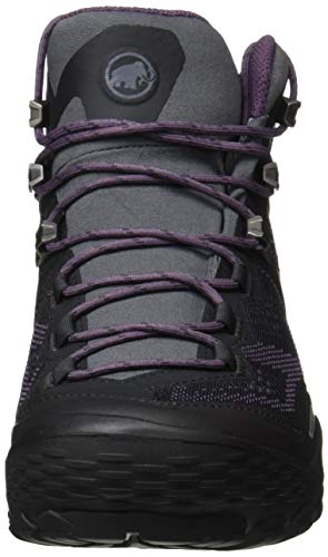 Mammut Bota DUCAN Mid GTX Botas Montañismo, Alpinismo y Trekking Mujer, Multicolor (Phantom/Light Galaxy), 37 1/3