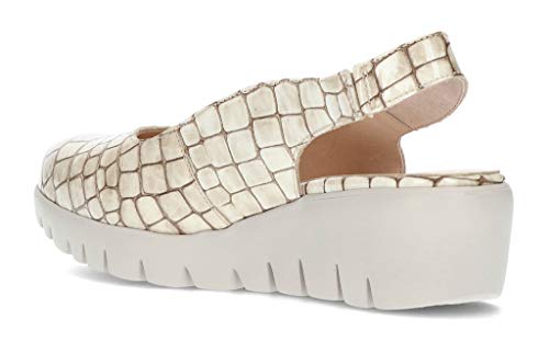 Manoletinas WONDERS HORASAN C33243 de la Talla 41 en Color Stone