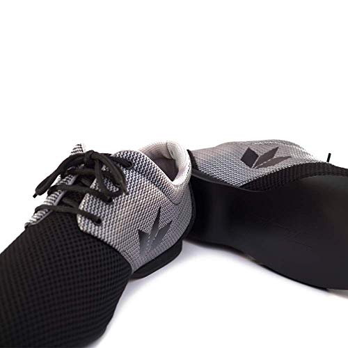 Manuel Reina - Zapatos de Baile Latino Hombre Daniel Sport B/G - Bailar Bachata y Salsa (41 EU)