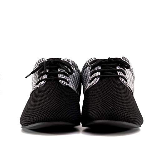 Manuel Reina - Zapatos de Baile Latino Hombre Daniel Sport B/G - Bailar Bachata y Salsa (41 EU)