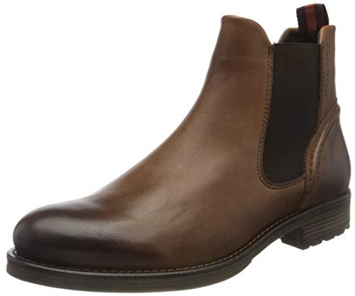 Marc O'Polo 725005001125, Botas Estilo Chelsea Hombre, 720 coñac, 42 EU