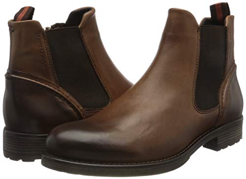 Marc O'Polo 725005001125, Botas Estilo Chelsea Hombre, 720 coñac, 42 EU