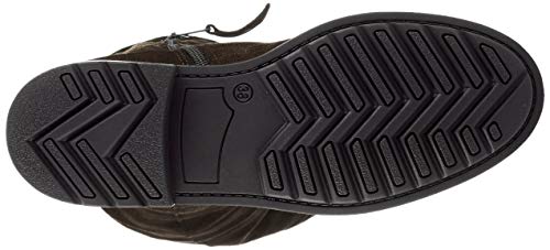 Marc O'Polo 816028003203, Bota sobre la Rodilla Mujer, 990 Negro, 37 EU