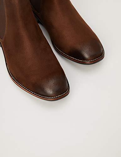 Marca Amazon, FIND, Botas Chelsea, Marrón (Chocolate), 41 EU