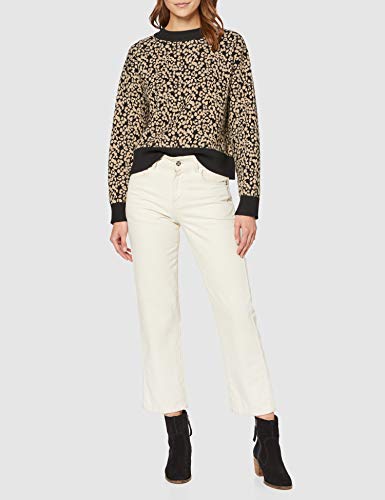 Marca Amazon - find. Casual Suede Ankle Botines, Negro Black, 40 EU