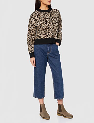 Marca Amazon - find. Gumsole Chelsea Botas, Grau (Almond Suede), 37 EU