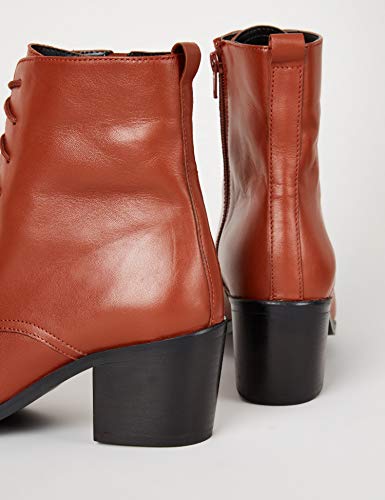 Marca Amazon - find. R2899, Botines Women's, Marrón (Red Rouge), 36 EU