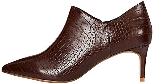 Marca Amazon - FIND Shoe Boot Botas, Marrón (Chocolate Croc), 37 EU