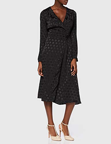 Marca Amazon - FIND Stiletto Round Toe T-Bar Zapatos de Tacón, Beige (Nude), 36 EU