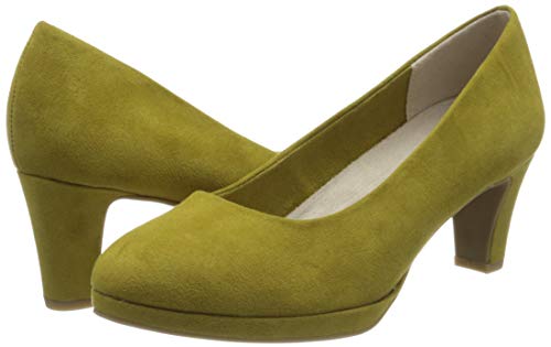 Marco Tozzi 2-2-22409-34, Zapatos de Tacón Mujer, Verde (Lime 752), 38 EU