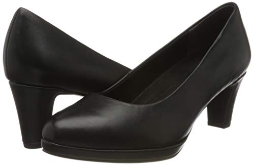 Marco Tozzi 2-2-22427-34, Zapatos de Tacón Mujer, Negro (Black 001), 38 EU