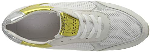 Marco Tozzi 2-2-23700-34, Zapatillas para Mujer, Multicolor (White/Yell. M. 153), 38 EU