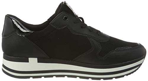 MARCO TOZZI 2-2-23720-26 Damen Sneaker, Zapatillas Mujer, Peine Negro, 40 EU