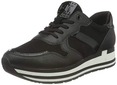 MARCO TOZZI 2-2-23720-26 Damen Sneaker, Zapatillas Mujer, Peine Negro, 40 EU