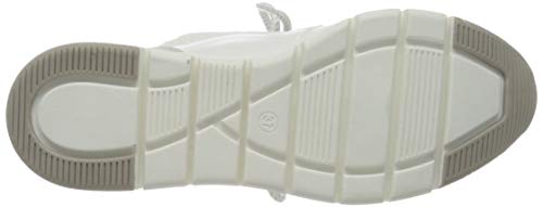 MARCO TOZZI 2-2-23729-24, Zapatillas Mujer, Blanco White Lt Grey 176, 36 EU