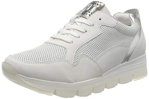 Marco Tozzi 2-2-23754-34, Zapatillas Mujer, Blanco (White Combi 197), 40 EU