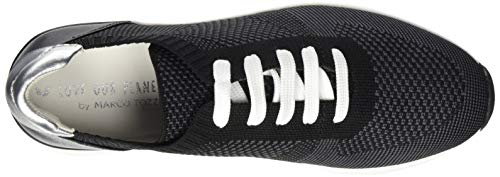 MARCO TOZZI 2-2-23785-24, Zapatillas Mujer, Negro Black Comb 098, 37 EU