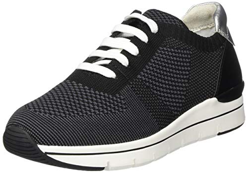 MARCO TOZZI 2-2-23785-24, Zapatillas Mujer, Negro Black Comb 098, 37 EU