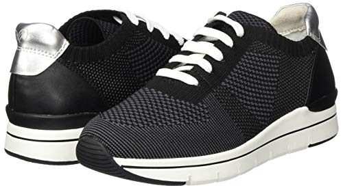 MARCO TOZZI 2-2-23785-24, Zapatillas Mujer, Negro Black Comb 098, 37 EU