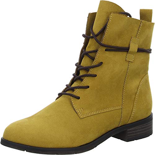 MARCO TOZZI 2-2-25112-35, Botas Modelo Chukka Mujer, Mostaza, 39 EU