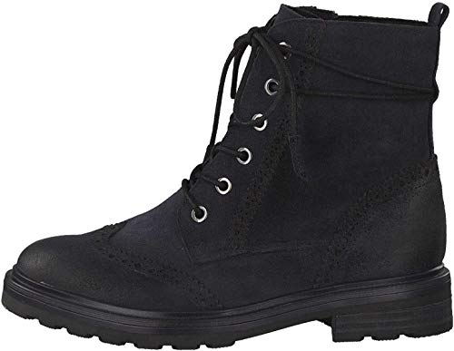 MARCO TOZZI 2-2-25216-35, Botas Cortas al Tobillo Mujer, Azul Marino, 37 EU