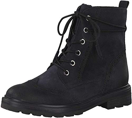 MARCO TOZZI 2-2-25216-35, Botas Cortas al Tobillo Mujer, Azul Marino, 37 EU