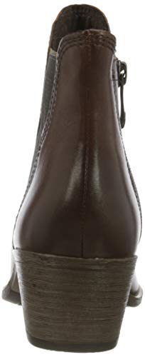 MARCO TOZZI 2-2-25322-35, Botas Cortas al Tobillo Mujer, Chestnut Nappa, 40 EU